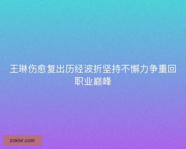 王琳伤愈复出历经波折坚持不懈力争重回职业巅峰 王琳伤愈复出历经波折坚持不懈力争重回职业巅峰